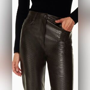 Artizia Melina Snakeskin Patterned Pants